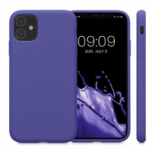 Husa Kwmobile pentru Apple iPhone 11, Silicon, Albastru, 50791.234 - Img 2