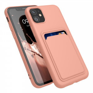 Husa Kwmobile pentru Apple iPhone 11, Silicon, Roz, 55114.199 - Img 2