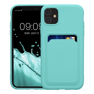 Husa Kwmobile pentru Apple iPhone 11, Verde deschis, Silicon, KWM0000134F014C - Img 2