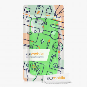 Husa Kwmobile pentru Apple iPhone 12/iPhone 12 Pro, Silicon, Verde, 52641.44 - Img 8