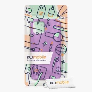 Husa Kwmobile pentru Apple iPhone 12/iPhone 12 Pro, Violet, Silicon, KWM000013WJ008C - Img 7