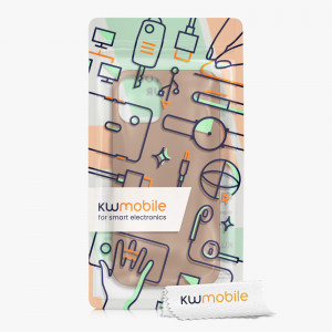 Husa kwmobile pentru Apple iPhone 12 Mini, Silicon, Maro, 52640.246 - Img 7