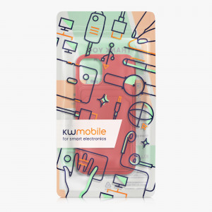 Husa kwmobile pentru Apple iPhone 12 Mini, Silicon, Rosu, 55111.09 - Img 7