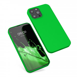 Husa kwmobile pentru Apple iPhone 13 Pro Max, Silicon, Verde , 55975.159 - Img 2