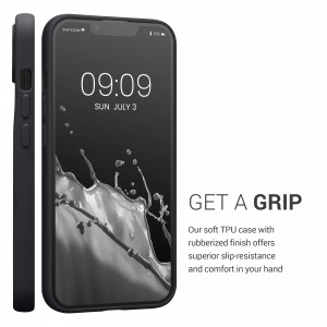 Husa Kwmobile pentru Apple iPhone 13, Silicon, Negru, 57748.01 - Img 5