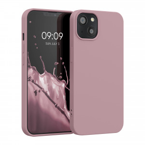 Husa Kwmobile pentru Apple iPhone 13, Silicon, Roz, 55948.193 - Img 1