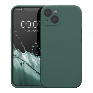 Husa Kwmobile pentru Apple iPhone 13, Silicon, Verde, 59359.166 - Img 2