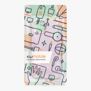 Husa Kwmobile pentru Apple iPhone 14, Mov deschis, Silicon, KWM000016NI047C - Img 7