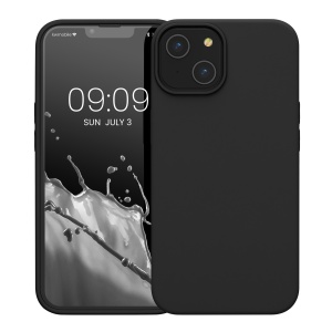Husa Kwmobile pentru Apple iPhone 14, Negru, Silicon, KWM000016NI029C - Img 2