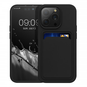 Husa Kwmobile pentru Apple iPhone 14 Pro, Silicon, Negru, 59114.01 - Img 2