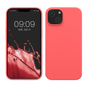 Husa Kwmobile pentru Apple iPhone 14, Roz, Silicon, KWM000016NI037C - Img 1