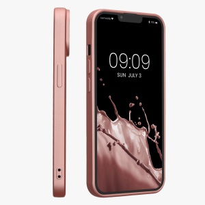 Husa Kwmobile pentru Apple iPhone 14, Roz, Silicon, KWM000022RV001C - Img 3