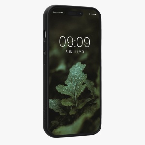Husa Kwmobile pentru Apple iPhone 15, Maro, Lemn/Silicon, 62007.18 - Img 5