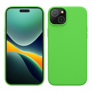 Husa Kwmobile pentru Apple iPhone 15, Verde, Silicon, 61953.159 - Img 1
