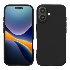 Husa Kwmobile pentru Apple iPhone 16, Negru, Silicon, KWM000022UJ003C - Img 1