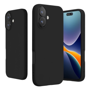 Husa Kwmobile pentru Apple iPhone 16, Negru, Silicon, KWM000022UJ003C - Img 2