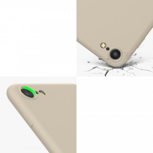 Husa kwmobile pentru Apple iPhone SE 3/iPhone 8/iPhone 7, Silicon, Crem, 49979.16 - Img 8