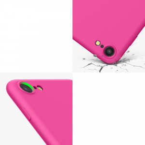 Husa kwmobile pentru Apple iPhone SE 3/iPhone 8/iPhone 7, Silicon, Roz, 49979.135 - Img 8