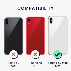 Husa Kwmobile pentru Apple iPhone XS Max, Crem, Silicon, 45909.246 - Img 6