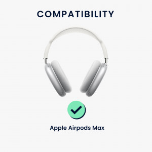 Husa Kwmobile pentru casti Apple Airpods Max, Roz, Silicon, 59790.04 - Img 6
