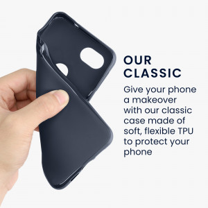 Husa Kwmobile pentru Google Pixel 3a, Silicon, Albastru, 47590.186 - Img 4
