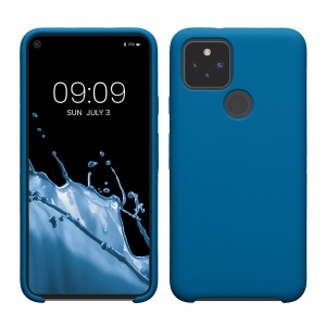 Husa Kwmobile pentru Google Pixel 5, Albastru, Silicon, KWM0000122K028C - Img 1