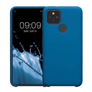 Husa Kwmobile pentru Google Pixel 5, Albastru, Silicon, KWM0000122K028C - Img 2