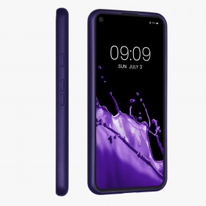 Husa kwmobile pentru Google Pixel 5, Silicon, Violet, 53565.241 - Img 5