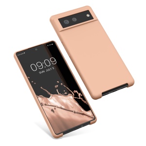 Husa Kwmobile pentru Google Pixel 6, Crem, Silicon, KWM000013EZ065C - Img 2
