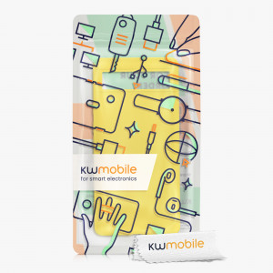 Husa kwmobile pentru Google Pixel 6a, Silicon, Galben, 57799.165 - Img 6