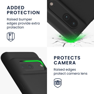 Husa Kwmobile pentru Google Pixel 7, Negru, Silicon, 59451.47 - Img 4