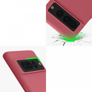 Husa kwmobile pentru Google Pixel 7 Pro, Silicon, Roz, 59400.167 - Img 8