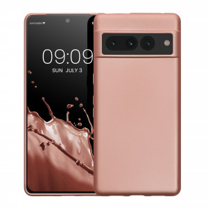 Husa kwmobile pentru Google Pixel 7 Pro, Silicon, Roz, 60133.31 - Img 2