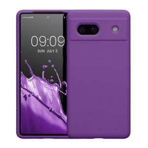 Husa Kwmobile pentru Google Pixel 7a, Mov, Silicon, KWM000019YE028C - Img 2