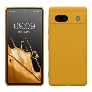 Husa Kwmobile pentru Google Pixel 7a, Portocaliu, Silicon, 61598.191 - Img 1
