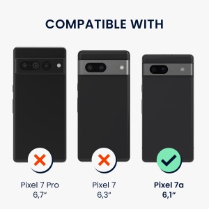 Husa Kwmobile pentru Google Pixel 7a, Roz, Silicon, KWM000020JQ001C - Img 6