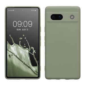 Husa Kwmobile pentru Google Pixel 7a, Verde deschis, Silicon, 61598.172 - Img 1