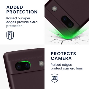 Husa Kwmobile pentru Google Pixel 7a, Visiniu, Silicon, KWM000019YG009C - Img 5