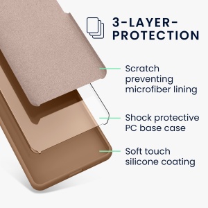 Husa Kwmobile pentru Google Pixel 8, Crem, Silicon, KWM000020JF016C - Img 5