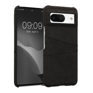 Husa Kwmobile pentru Google Pixel 8, Gri inchis, Textil/Plastic, 61883.19 - Img 1