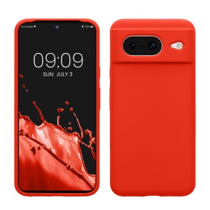 Husa Kwmobile pentru Google Pixel 8, Portocaliu, Silicon, KWM000020JF033C - Img 1