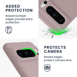 Husa Kwmobile pentru Google Pixel 8 Pro, Mov, Silicon, KWM0000208G023C - Img 3