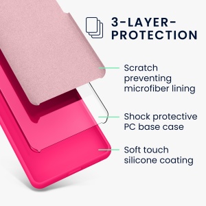 Husa Kwmobile pentru Google Pixel 8, Roz, Silicon, KWM000020JF015C - Img 5