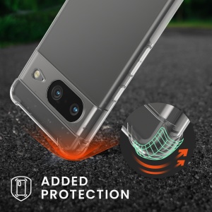 Husa Kwmobile pentru Google Pixel 8, Transparent/Negru, Silicon, 61863.01 - Img 12