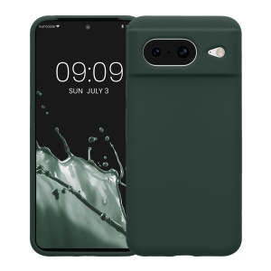 Husa Kwmobile pentru Google Pixel 8, Verde inchis, Silicon, KWM000020JF028C - Img 2