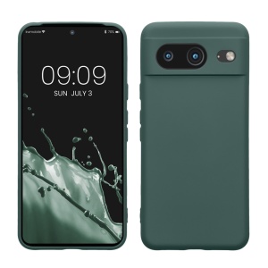 Husa Kwmobile pentru Google Pixel 8, Verde, Silicon, KWM0000208L026C - Img 1