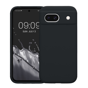 Husa Kwmobile pentru Google Pixel 8a, Albastru inchis, Silicon, KWM000020KQ026C - Img 2