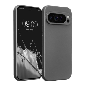 Husa Kwmobile pentru Google Pixel 9 Pro, Gri, Silicon, KWM000020PP003C - Img 1