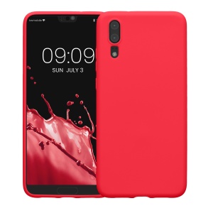 Husa Kwmobile pentru Huawei P20, Roz, Silicon, KWM000008PX016C - Img 2