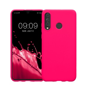Husa Kwmobile pentru Huawei P30 Lite, Roz, Silicon, KWM000009NH066C - Img 2
